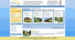 Desktop Screenshot of domki-letniskowe.pl