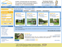 Tablet Screenshot of domki-letniskowe.pl